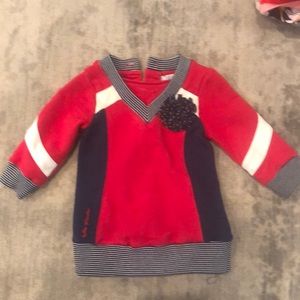 Gorgeous red white and blue tutto piccolo with cute details